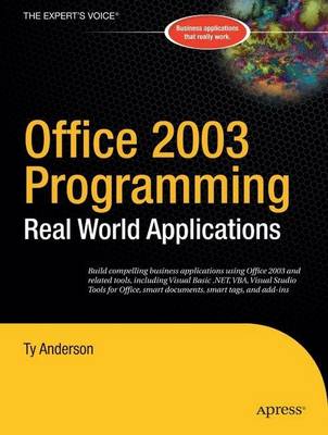 Book cover for Office 2003 Programming