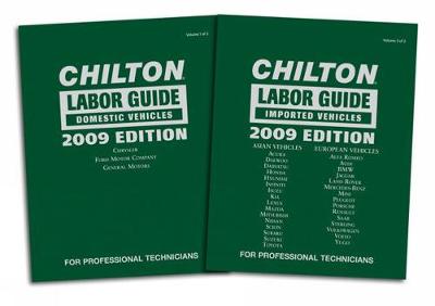 Book cover for Chilton 2009 Labor Guide Manuals