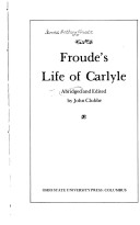 Book cover for Froude's Life of Carlyle