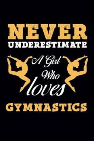 Cover of Never Underestimate A Girl Who Loves Gymnastics