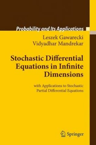 Cover of Stochastic Differential Equations in Infinite Dimensions