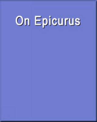 Book cover for On Epicurus