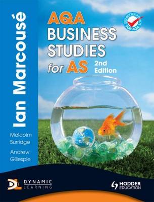 Book cover for Aqa Business Studies for As, 2nd Edition (Marcouse)