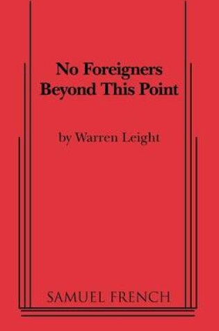 Cover of No Foreigners Beyond This Point