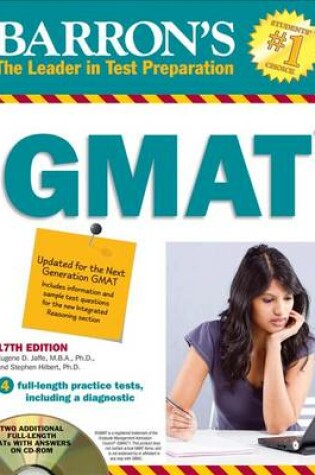 Cover of Barron's New GMAT