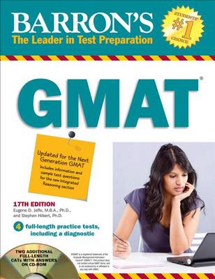 Book cover for Barron's New GMAT