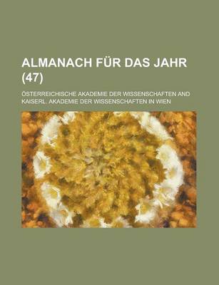 Book cover for Almanach Fur Das Jahr (47)