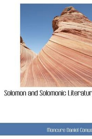 Cover of Solomon and Solomonic Literature