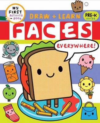Book cover for Draw + Learn: Faces Everywhere