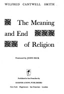 Book cover for The Meaning and End of Religion