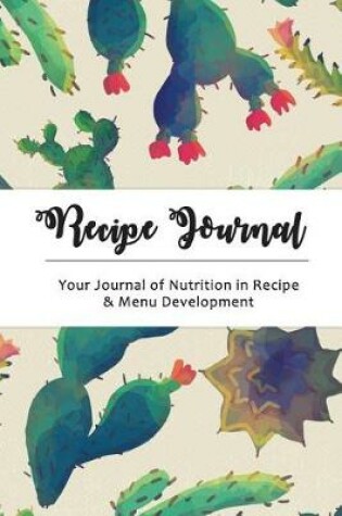 Cover of Recipe Journal