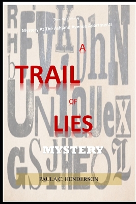 Book cover for A Trail of Lies Mystery