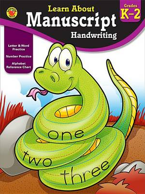 Book cover for Manuscript Handwriting, Grades K - 2