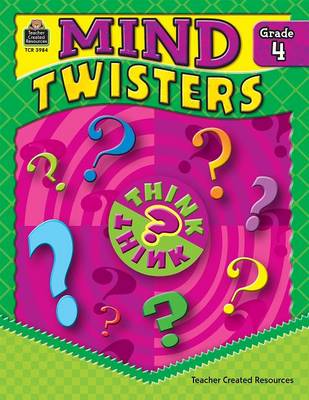 Book cover for Mind Twisters, Grade 4