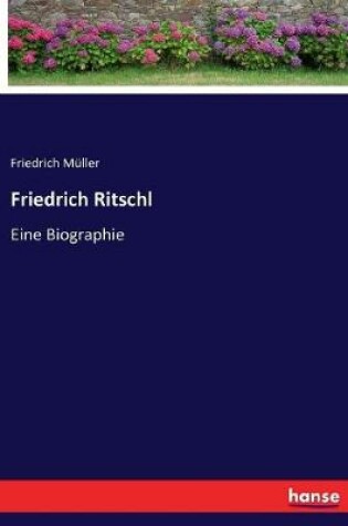 Cover of Friedrich Ritschl