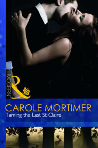 Cover of Taming The Last St Claire