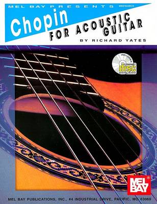 Book cover for Chopin for Acoustic Guitar