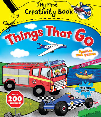 Book cover for My First Creativity Book - Things That Go!