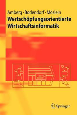 Book cover for Wertschöpfungsorientierte Wirtschaftsinformatik