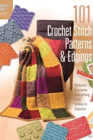 Cover of 101 Crochet Stitch Patterns & Edgings