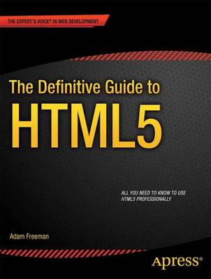 Book cover for The Definitive Guide to Html5