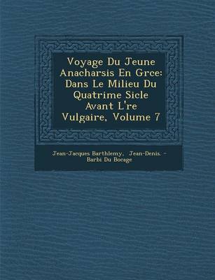 Book cover for Voyage Du Jeune Anacharsis En Gr Ce