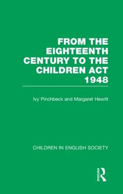 Book cover for Children in English Society Vol2