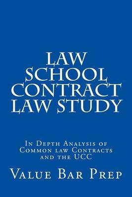 Book cover for Law School Contract Law Study