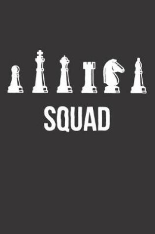 Cover of Notebook for Chess Players SQUAD