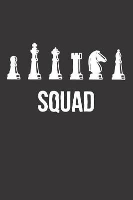 Book cover for Notebook for Chess Players SQUAD