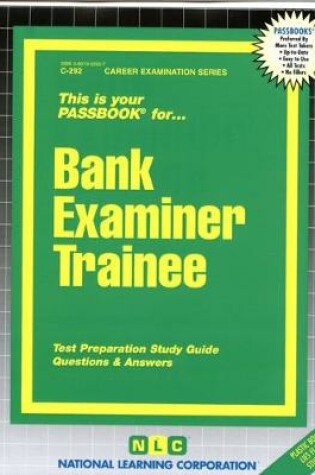 Cover of Bank Examiner Trainee