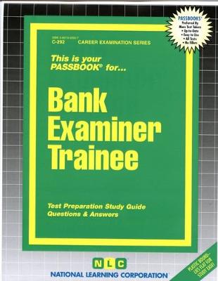 Book cover for Bank Examiner Trainee