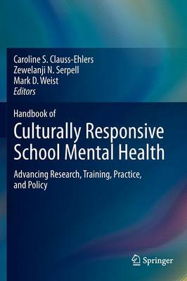 Cover of Handbook of Culturally Responsive School Mental Health
