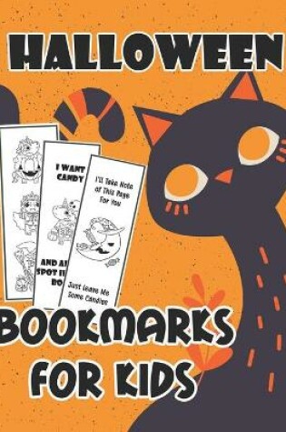 Cover of Halloween Bookmarks for Kids