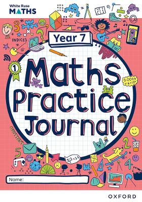 Book cover for White Rose Maths Practice Journals Year 7 Workbook: Single Copy