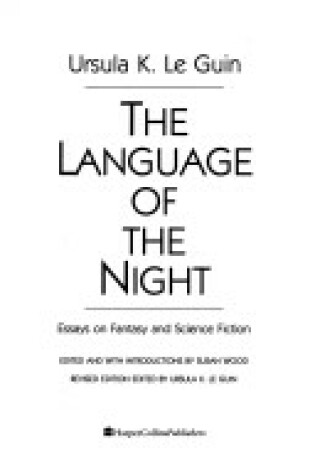 Cover of The Language of the Night