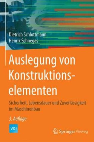 Cover of Auslegung Von Konstruktionselementen