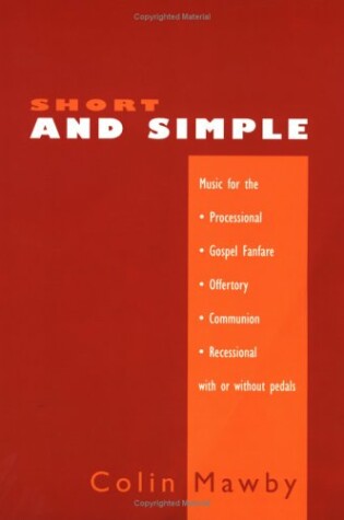 Cover of Short and Simple