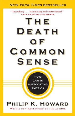 Book cover for The Death of Common Sense