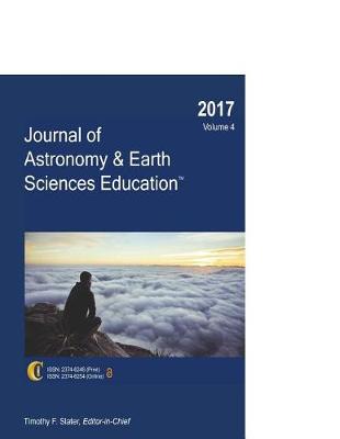 Book cover for 2017 Journal of Astronomy & Earth Sciences Education (Volume 4)