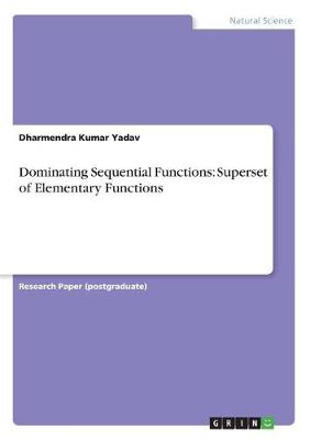 Book cover for Dominating Sequential Functions