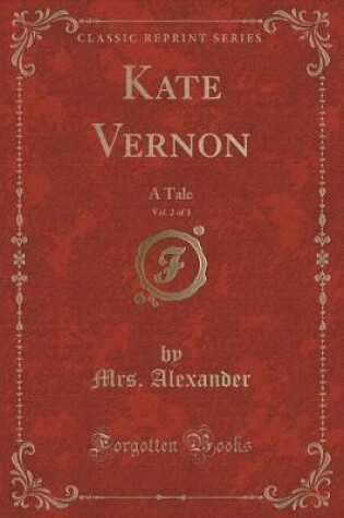 Cover of Kate Vernon, Vol. 2 of 3