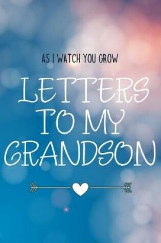 Cover of Letters to my Grandson Journal-Grandparents Journal Appreciation Gift-Lined Notebook To Write In-6"x9" 120 Pages Book 7