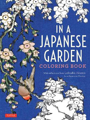 Book cover for In a Japanese Garden Coloring Book