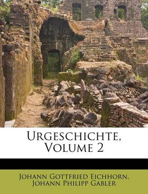 Book cover for Urgeschichte, Volume 2