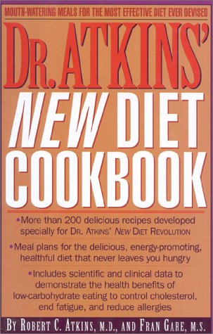 Book cover for Dr. Atkins' New Diet Cookbook