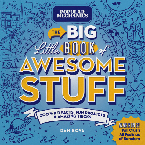 Book cover for Popular Mechanics The Big Little Book of Awesome Stuff