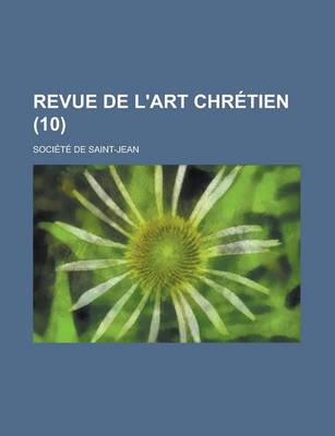 Book cover for Revue de L'Art Chretien (10)