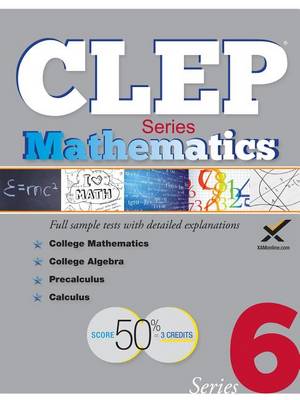 Book cover for CLEP Math Series 2017