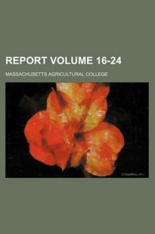 Cover of Report Volume 16-24